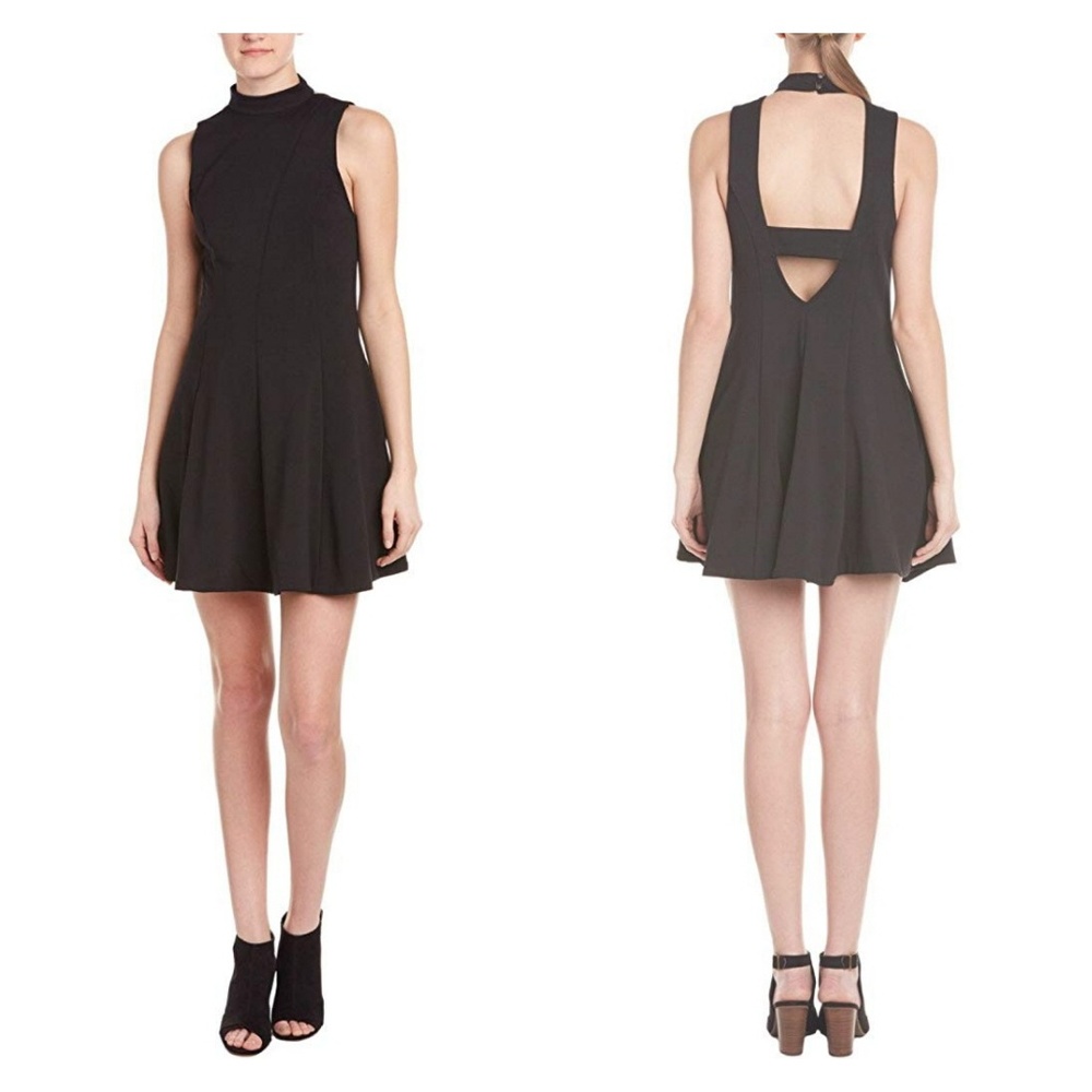 🔥SALE🔥 🖤Free People Layla Skater Dress in Black